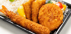 ボリューム満点！フライ弁当